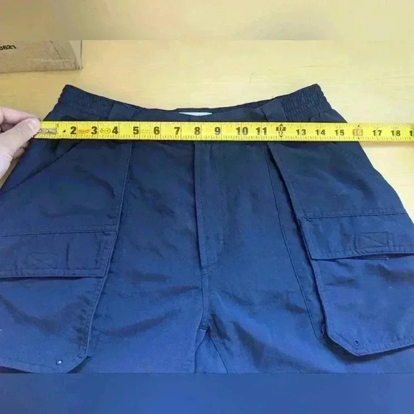 COLUMBIA Trackpants for women Size medium 100% nylon  Navy blue color - Picture 7 of 9